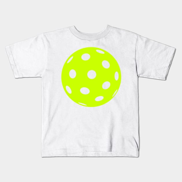 Pickleball Kids T-Shirt by FlashmanBiscuit